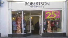 Robertsons ladies outerwear Ayr