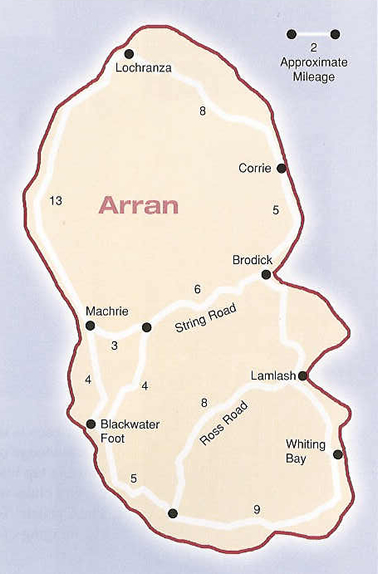 Map Arran 
