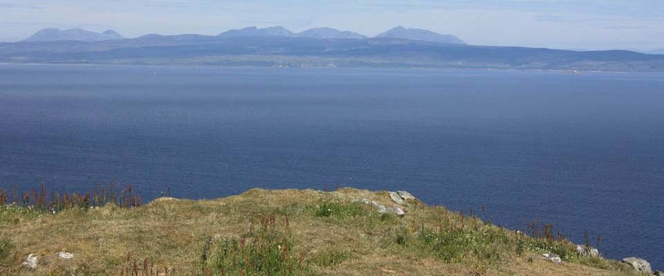 View from Ailsa Craig to Arran image