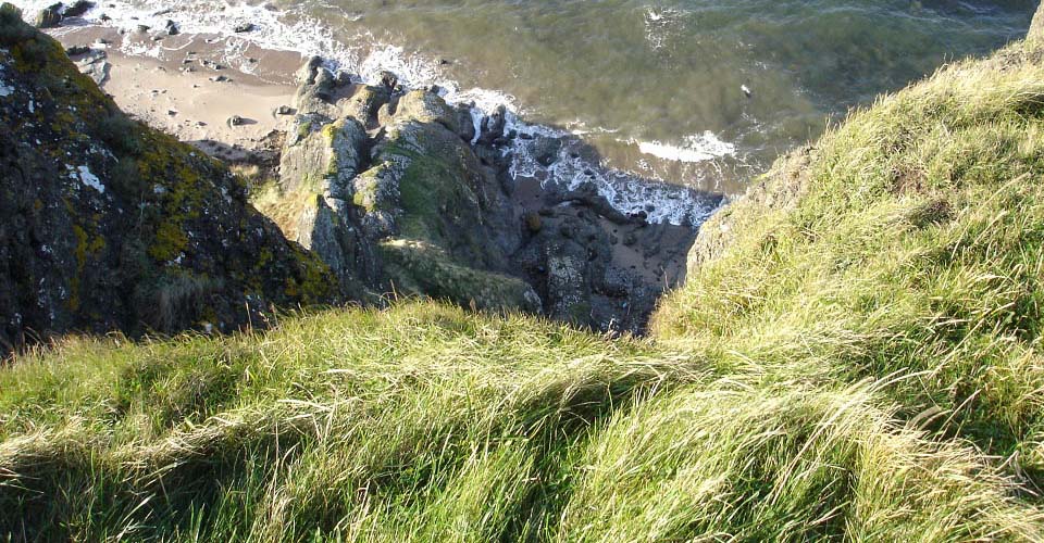 Heads of Ayr Cliffs from the Top image