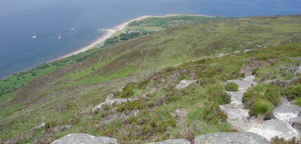 Holy Isle mountain view image