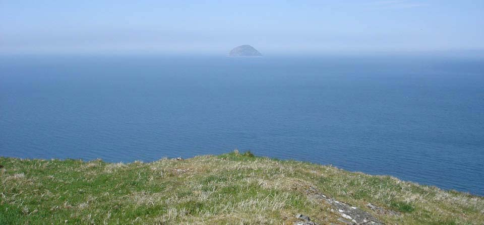 Ailsa Craig from Lendalfoot Hill image