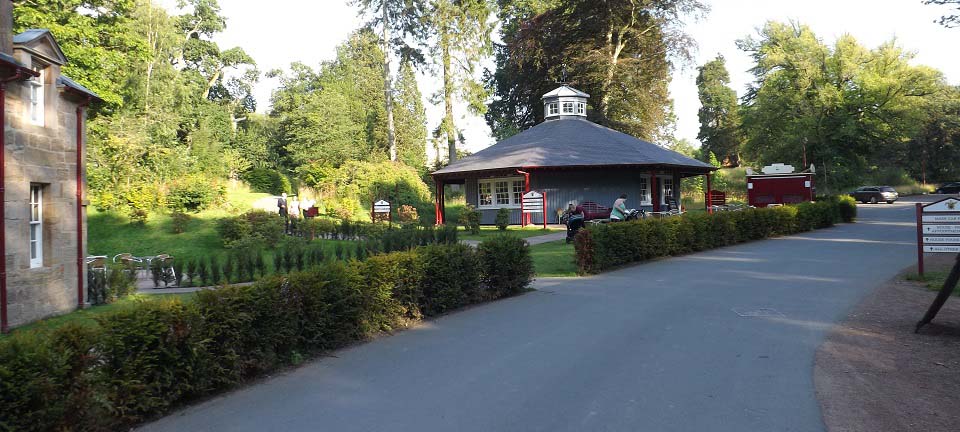 Dumfries House visitor centre image