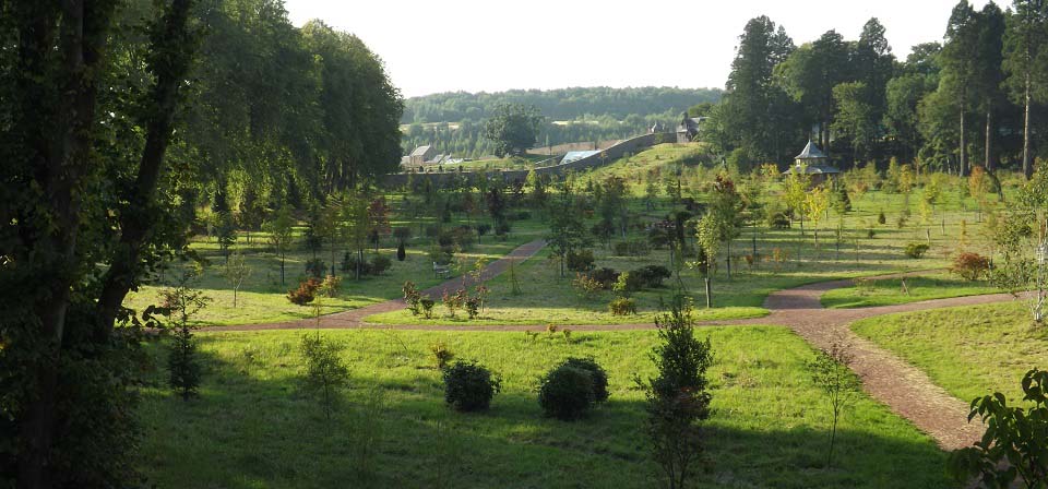 Dumfries House walled garden image