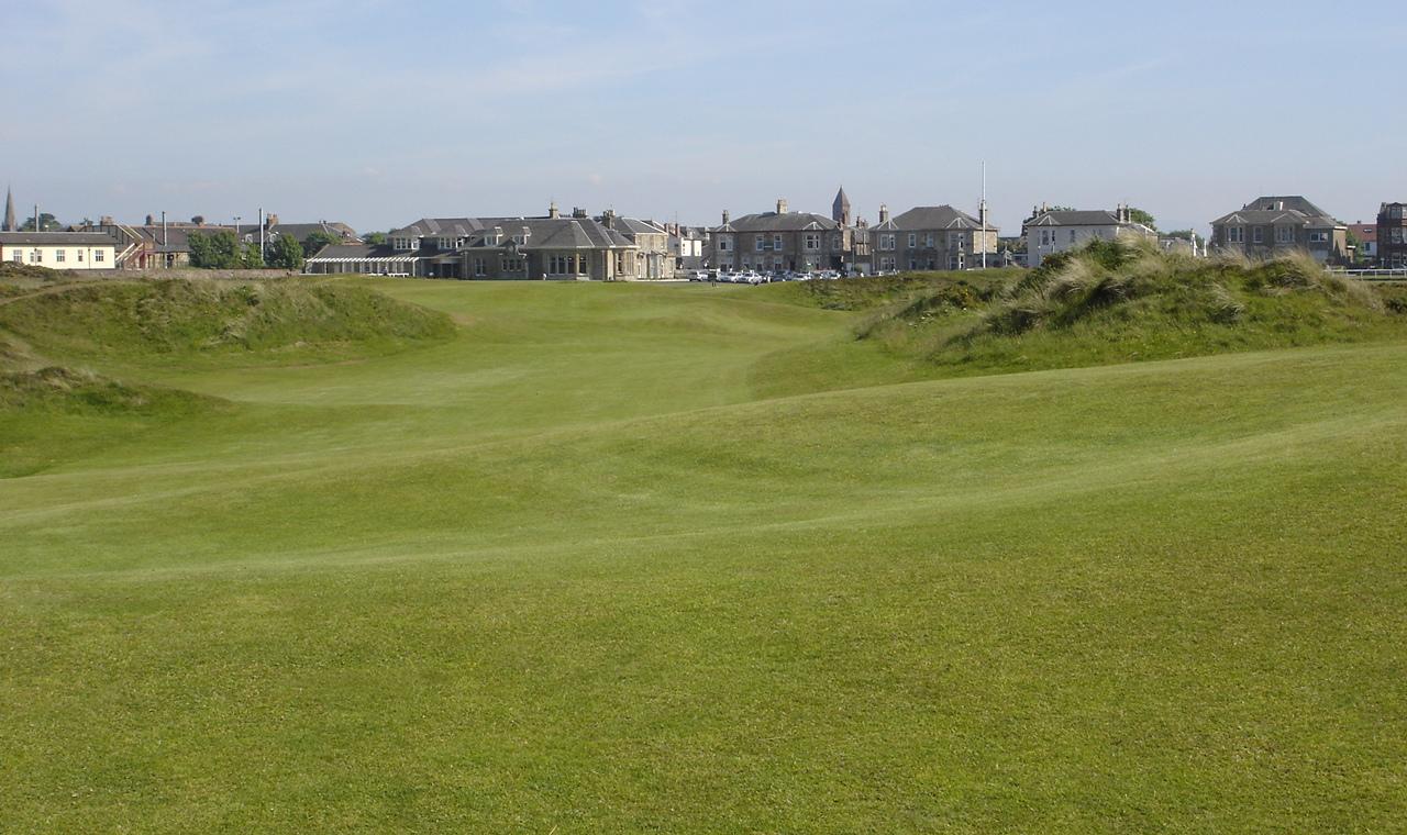 Old Prestwick 15th fairway