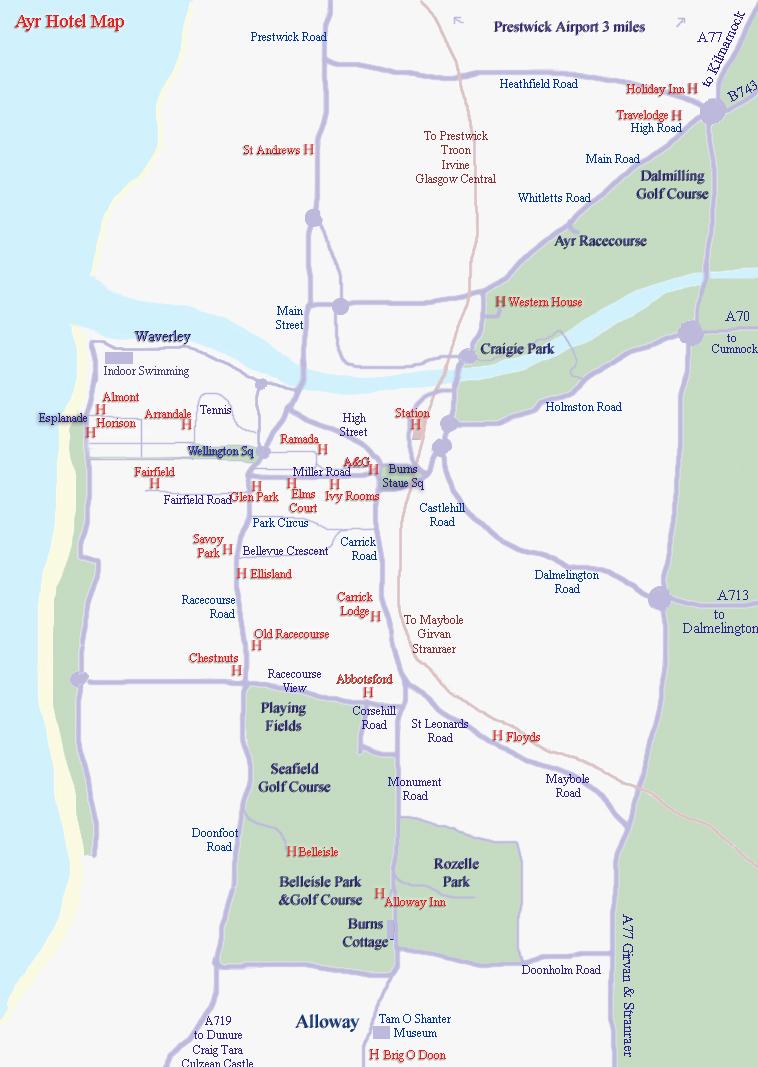 Ayr Map