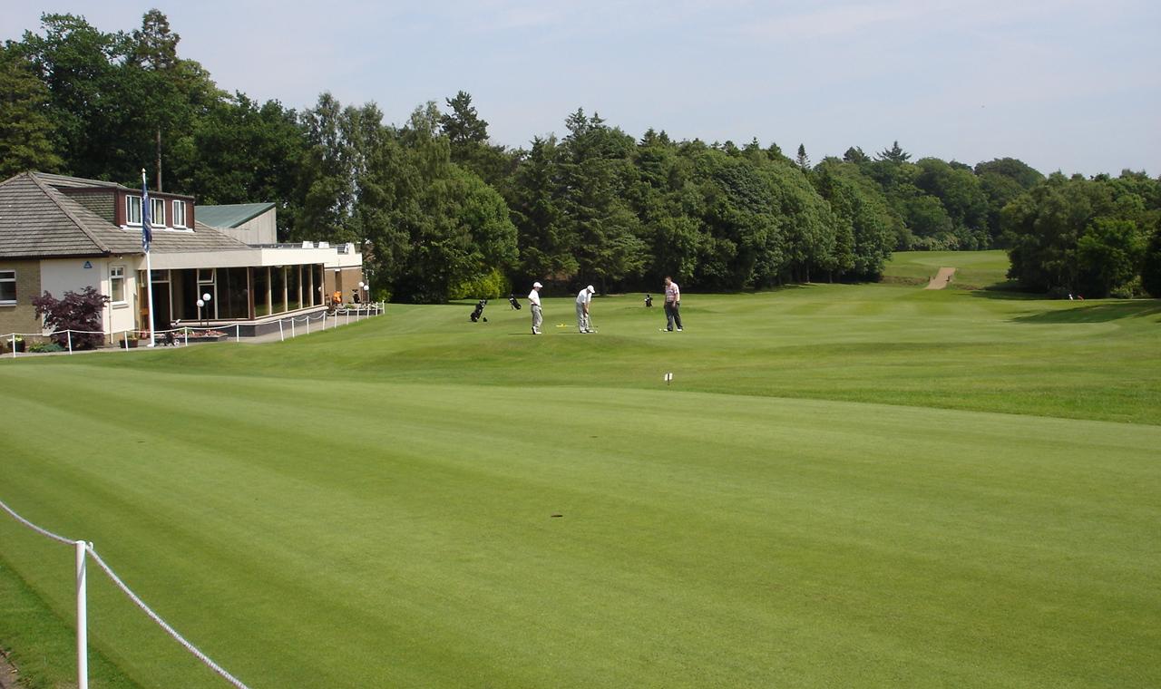 Ballochmyle 18th green