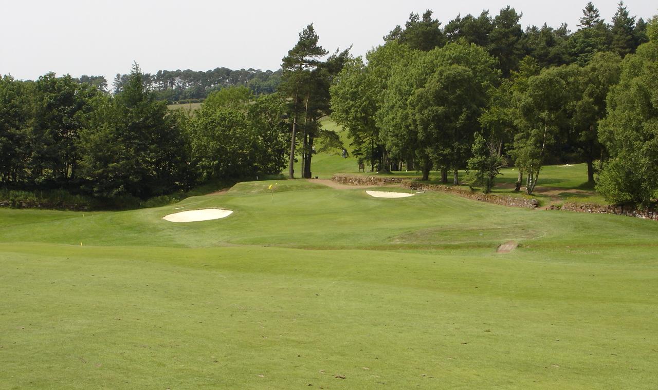 Ballochmyle 9th green