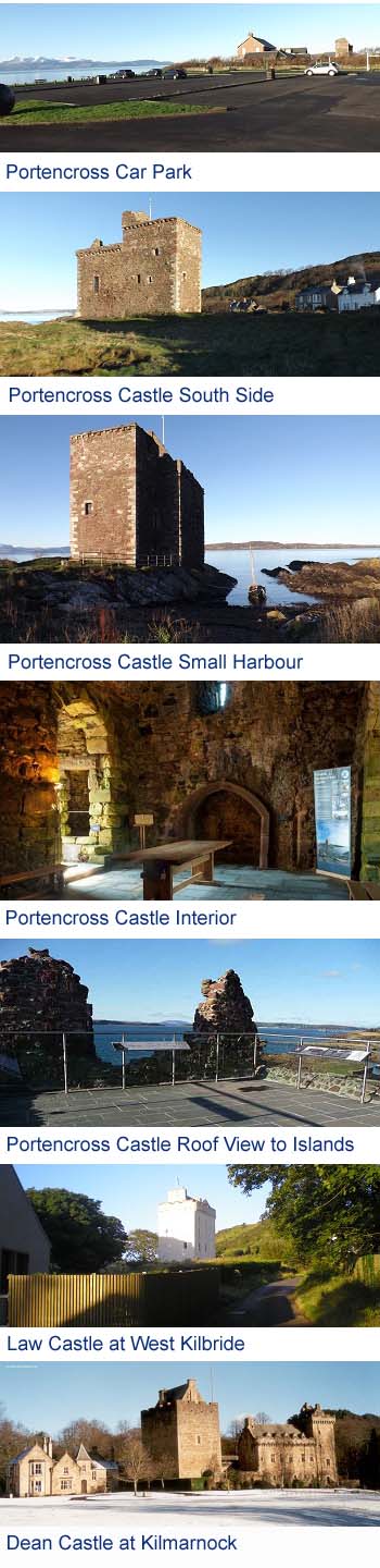 Portencross Castle Photos