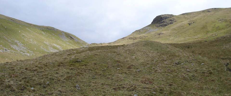 Nick of the Balloch from the valley image