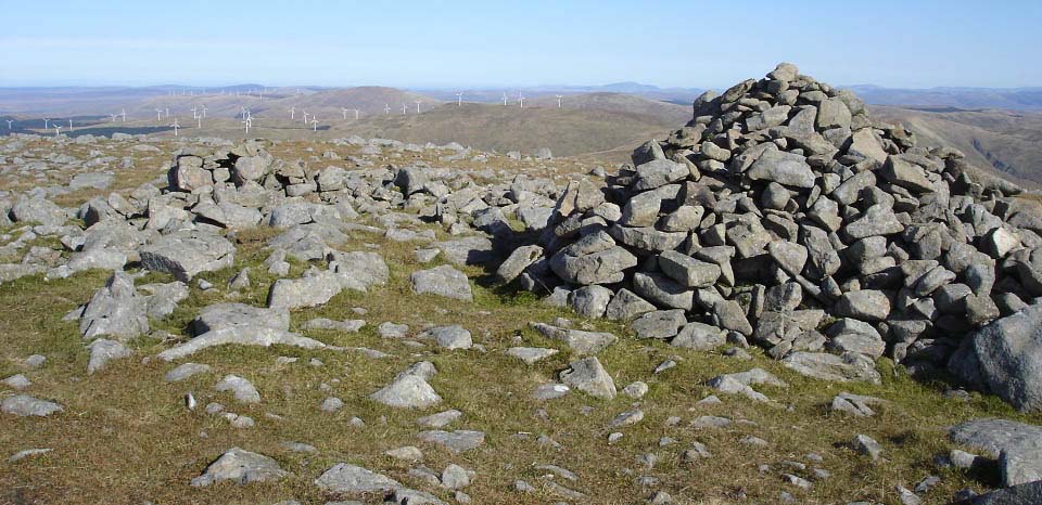 Cairnsmore of Carsphairn cairn image
