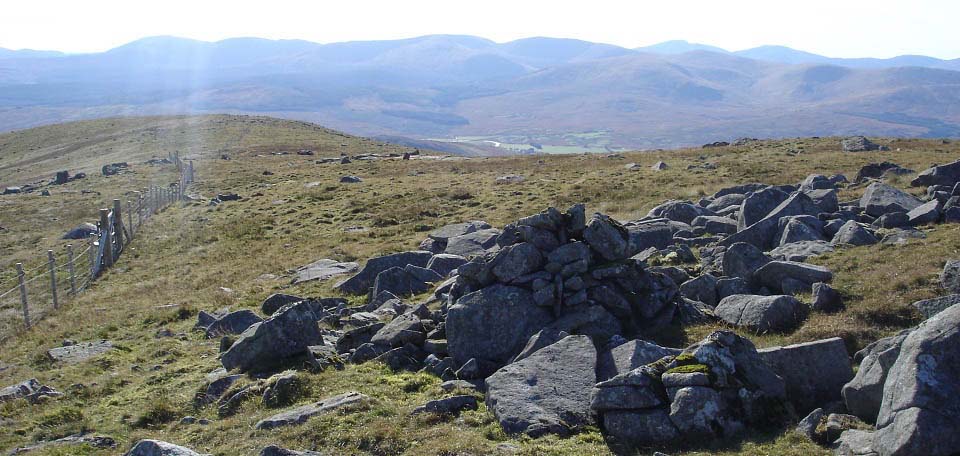 Cairnsmore of Carsphairn southwest route down image