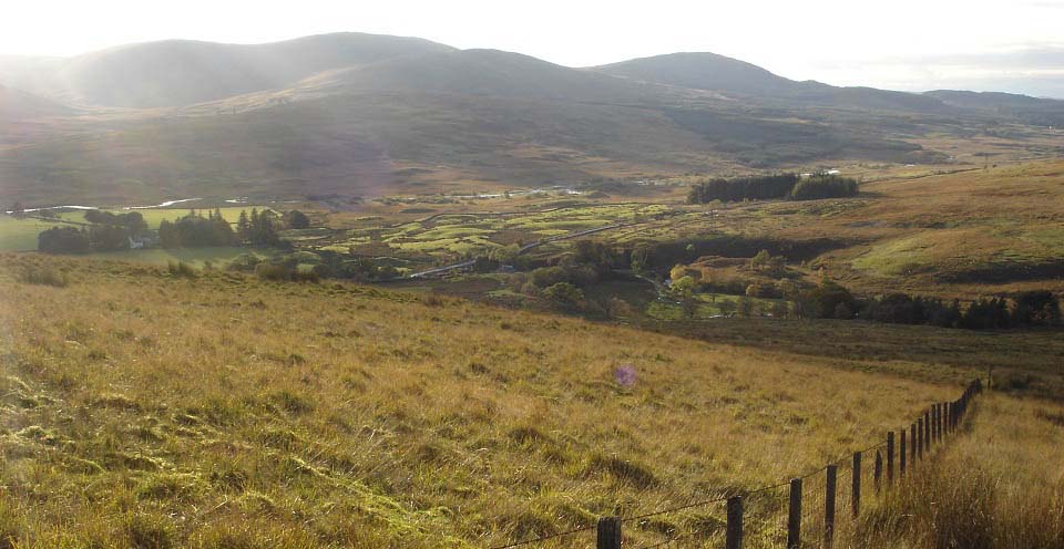 Craig of Knockgray west side rough trail image