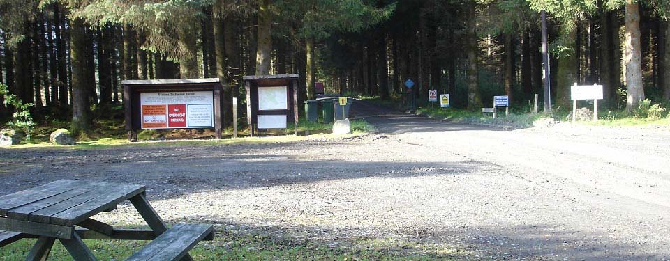 Forest Lodge hiking car park image