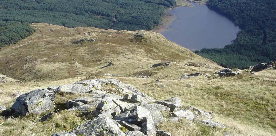 Corserine view to Loch Harrow image