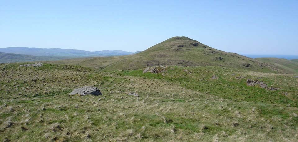 Grey Hill by Girvan summit image