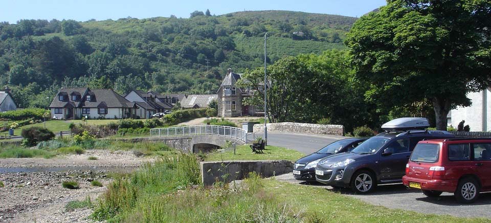 Ashdale Bridge Car Park at Whiting Bay image