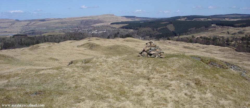 Glessel Hill view to Dalmellington image