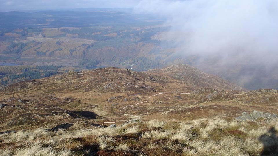 Mulldonoch northwest ridge image