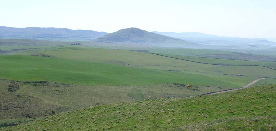 South view to Knockdolian Hill image