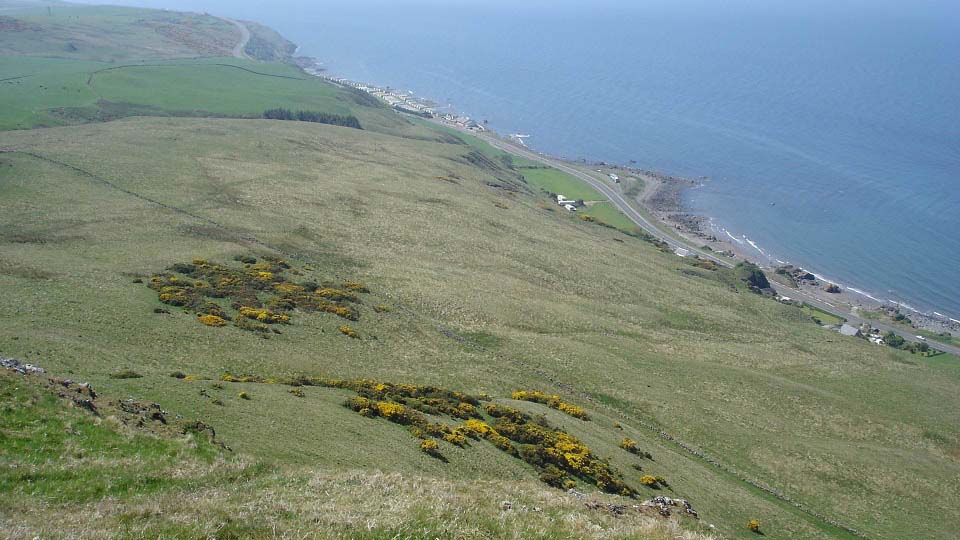 South view to Bennane Shore holiday park image