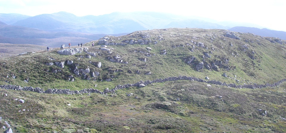 Buchan Hill range from The Merrick image