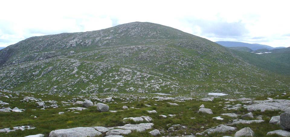 Mullwarchar Hill from Hoodans Hill image