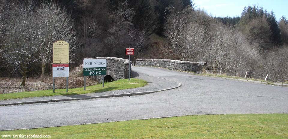 Loch Doon Road start image