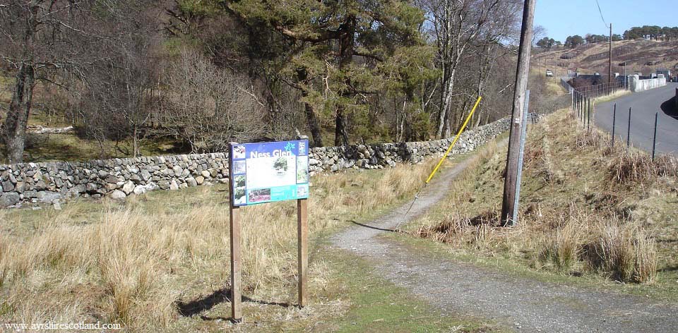 Ness Glen Walk start image