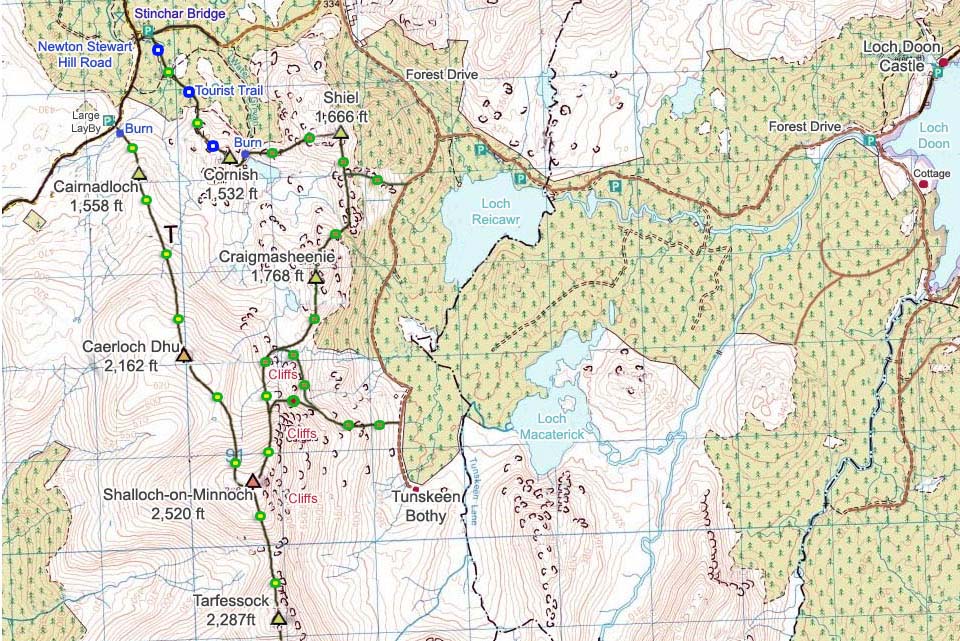 Shalloch-on-Minnoch Map image