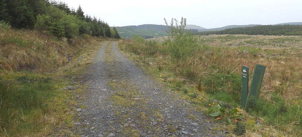 Stinchar Falls old road